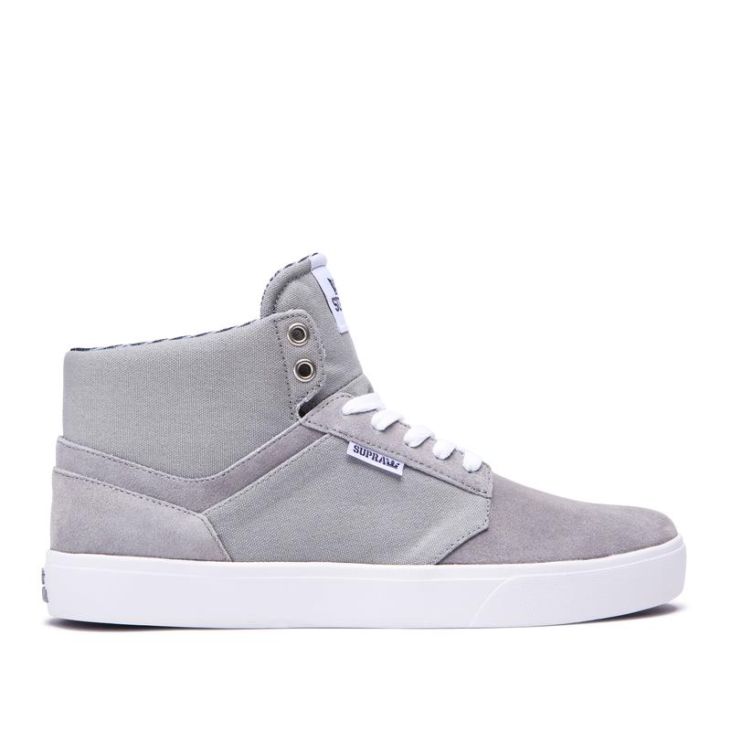 Zapatillas Altas Supra Argentina Mujer - YOREK HIGH Gris (VXUYQ-8135)